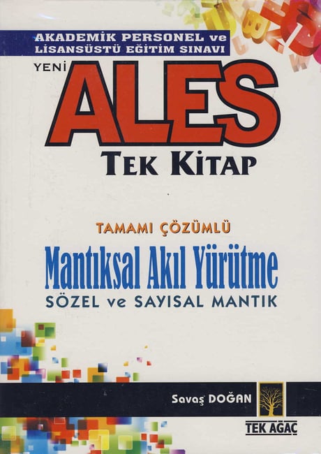 ALES Tek Kitap (Sayısal ve Ağırlıkçılar İçin) Savaş Doğan, Ali Kargın  - Kitap