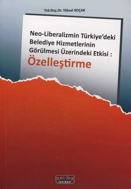 Özelleştirme Yrd. Doç. Dr. Yüksel Koçak  - Kitap
