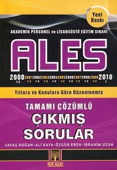ALES Çıkmış Sorular Savaş Doğan, Ali Kaya, Özgür Eren, İbrahim Uzun  - Kitap