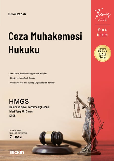 THEMIS – Ceza Muhakemesi Hukuku Soru Kitabı İsmail Ercan  - Kitap