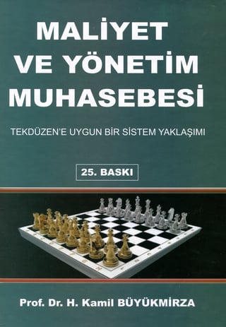 Maliyet ve Yönetim Muhasebesi