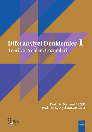 Diferansiyel Denklemler – 1