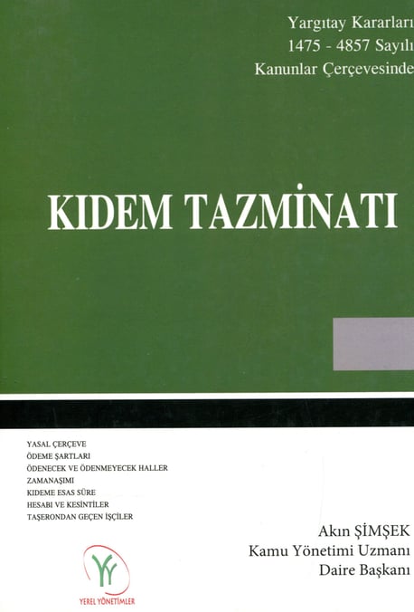 Kıdem Tazminatı Akın Şimşek  - Kitap