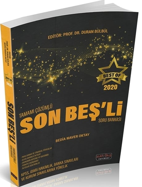 Best Of Tamamı Çözümlü Son Beşli Soru Bankası Prof. Dr. Duran Bülbül  - Kitap