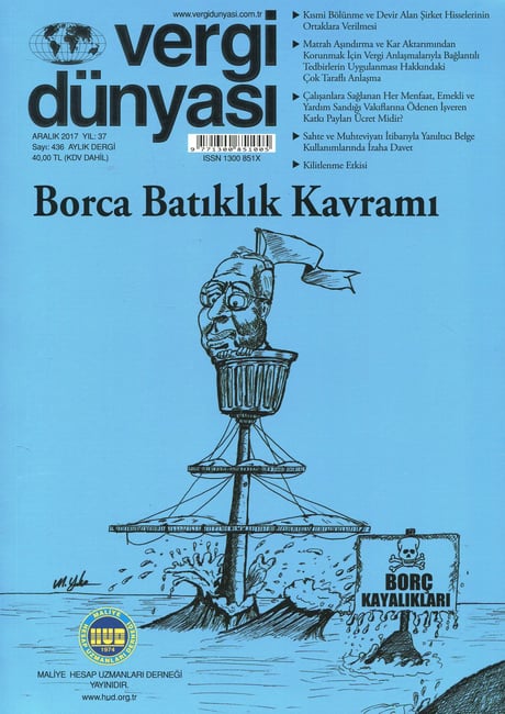 Vergi Dünyası Dergisi Aralık 2017 Dönem Sonu Değerleme İşlemleri Kitabı Ekiyle Münever Yeğin 