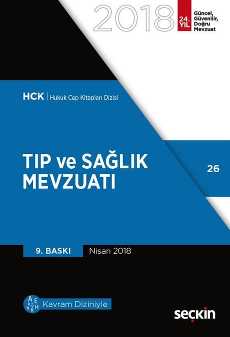 Tıp ve Sağlık Mevzuatı Seçkin Yayıncılık  - Kitap