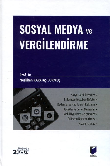Sosyal Medya ve Vergilendirme Prof. Dr. Neslihan Karataş Durmuş  - Kitap