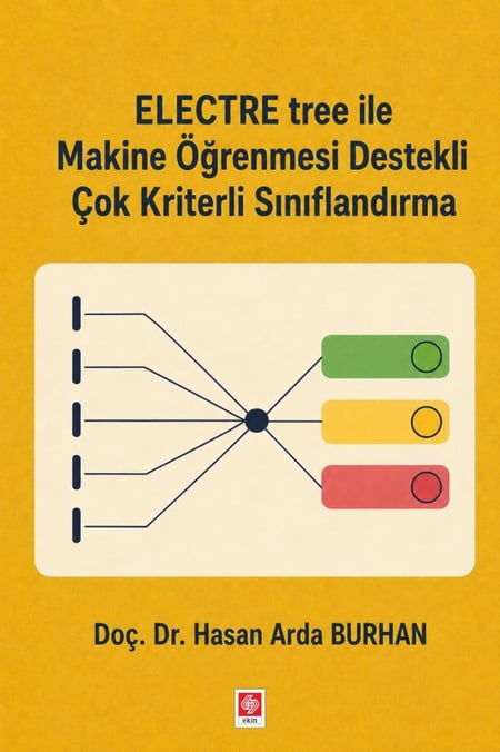 Electre Tree ile Makine Öğrenmesi Destekli Çok Kriterli Sınıflandırma Hasan Arda Burhan  - Kitap