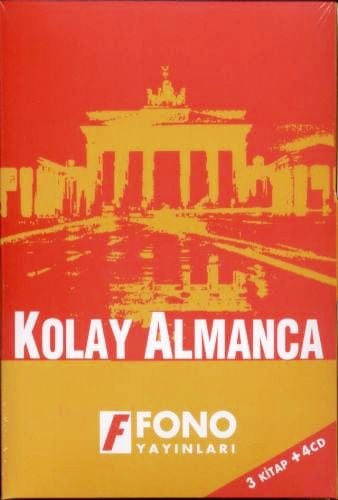 Kendi Kendine Kolay Almanca Seti (3 Kitap + 4 CD) Yazar Belirtilmemiş  - Kitap