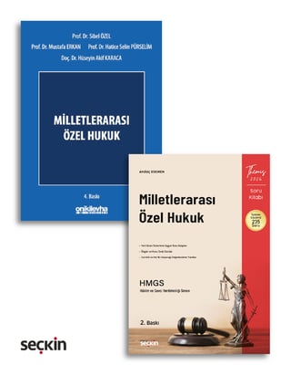 Milletlerarası Özel Hukuk (S. Özel)Seti
