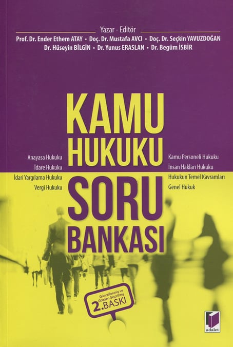 Kamu Hukuku Soru Bankası Prof. Dr. Ender Ethem Atay  - Kitap