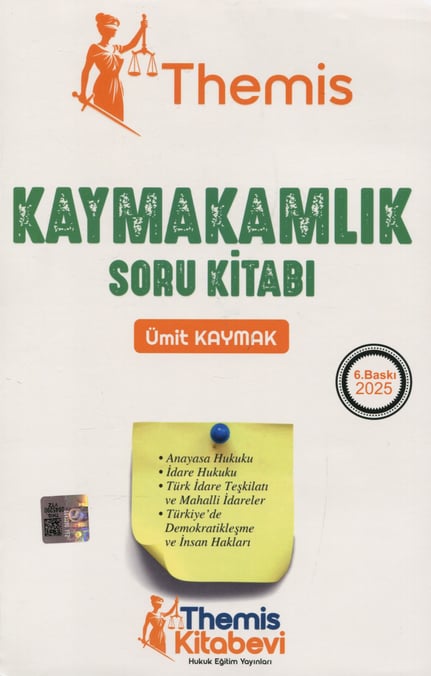 Themis – Kaymakamlık Soru Kitabı (2640 Soru) Ümit Kaymak  - Kitap