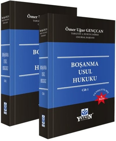 Boşanma Usul Hukuku (2 Cilt) Ömer Uğur Gençcan  - Kitap