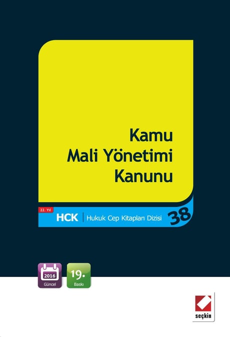 Kamu Mali Yönetimi Kanunu Seçkin Yayıncılık  - Kitap