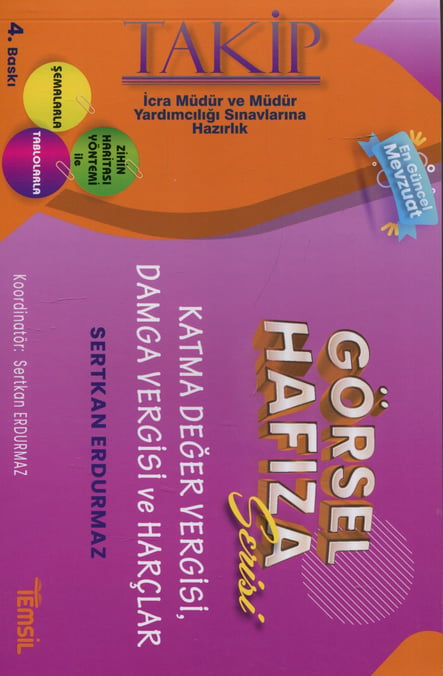 Görsel Hafıza Serisi Katma Değer Vergisi Damga Vergisi Harçlar  Sertkan Erdurmaz  - Kitap