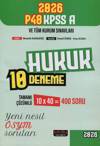 Hukuk 10 Deneme