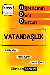 KPSS Vatandaşlık Öğrencinin Ders Defteri Savaş Doğan  - Kitap