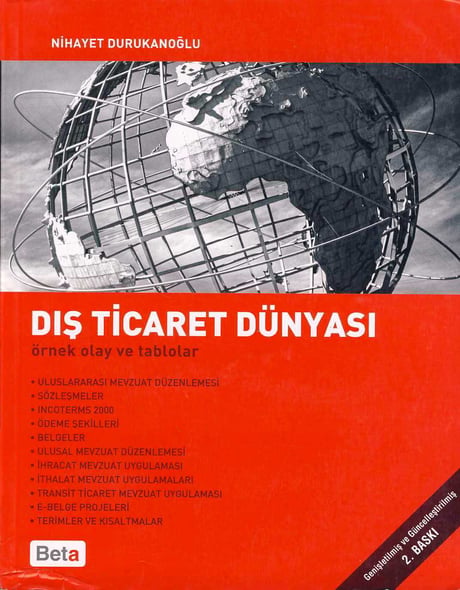 Dış Ticaret Dünyası Örnek Olay ve Tablolar Nihayet Durukanoğlu  - Kitap