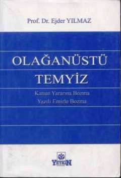 Olağanüstü Temyiz Ejder Yılmaz  - Kitap