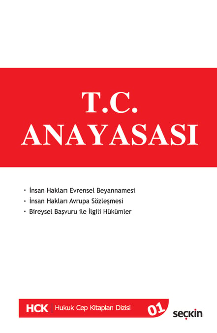 T.C. Anayasası (Cep Kitabı) Seçkin Yayıncılık  - Kitap