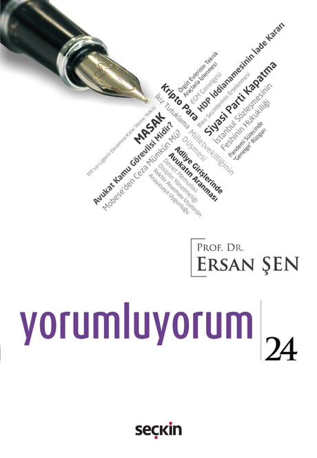 Yorumluyorum – 24 Prof. Dr. Ersan Şen  - Kitap