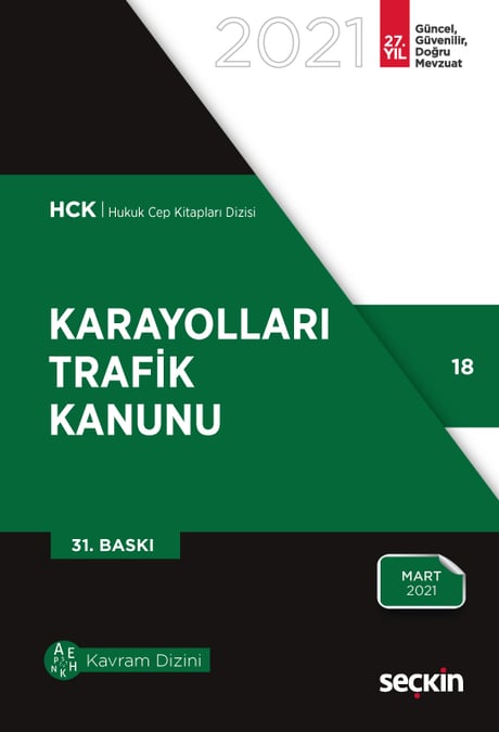 Karayolları Trafik Kanunu Seçkin Yayıncılık  - Kitap
