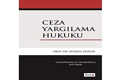 Ceza Yargılama Hukuku Prof. Dr. Süheyl Donay  - Kitap