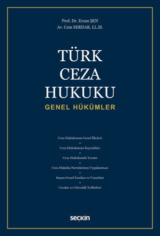Türk Ceza Hukuku Genel Hükümler