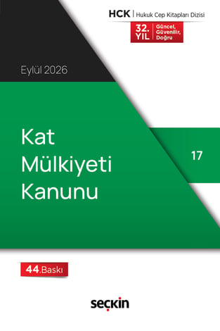 Kat Mülkiyeti Kanunu (Cep Kitabı)