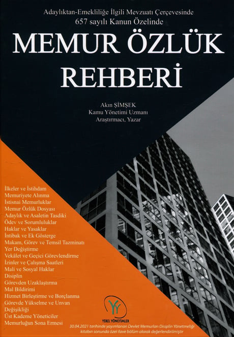 657 Sayılı Kanun Özelinde Memur Özlük Rehberi Akın Şimşek  - Kitap