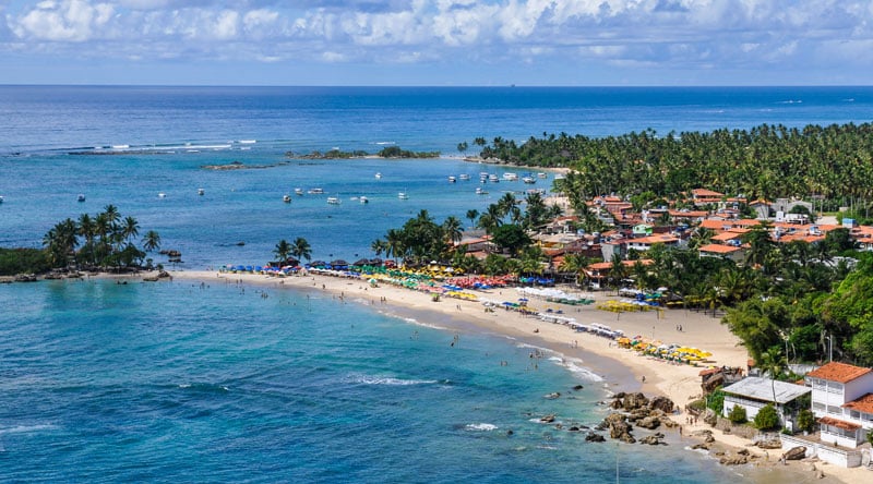 Réveillon em Morro de São Paulo