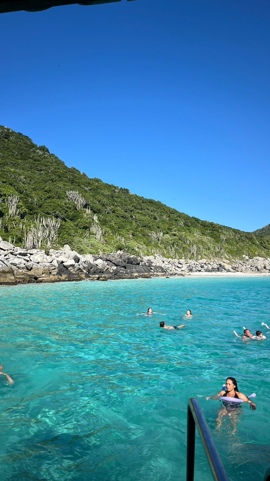 O mar mais lindo do Brasil.