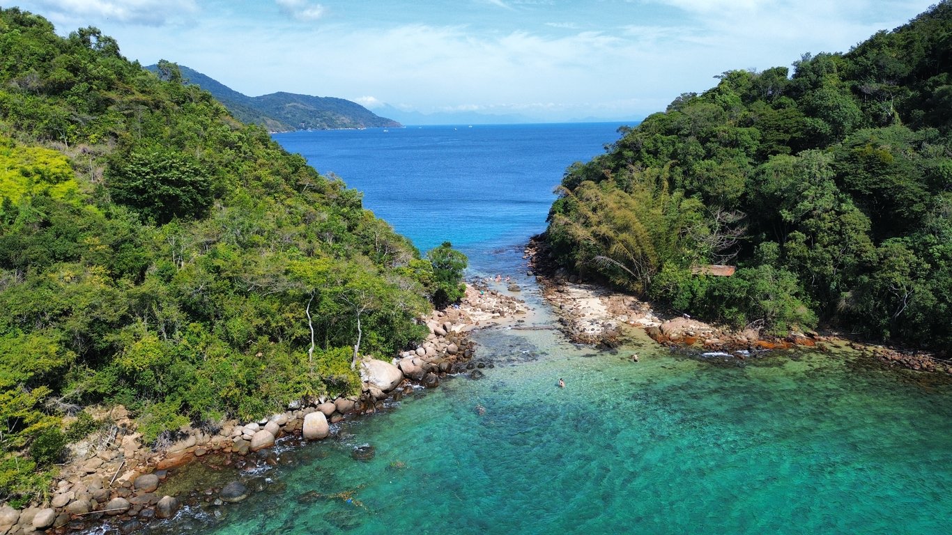 Lagoa Verde - Ilha Grande
