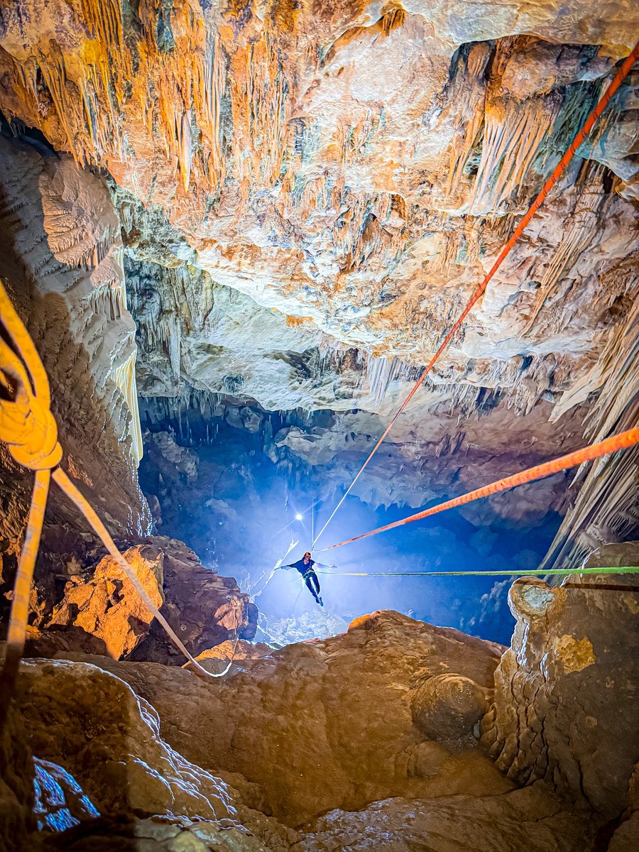 RAPEL NA CAVERNA DO DIABO muito visual