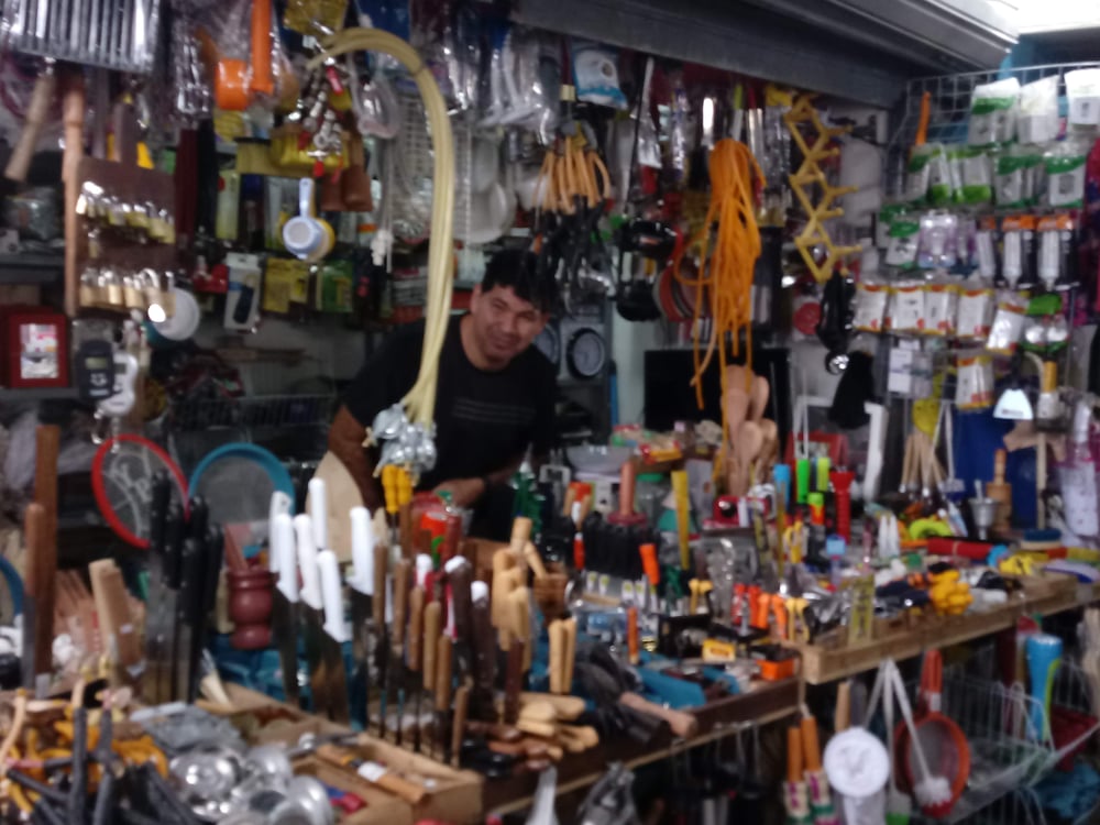 Barraca de Mangaio Feira Central de Campina Grande 