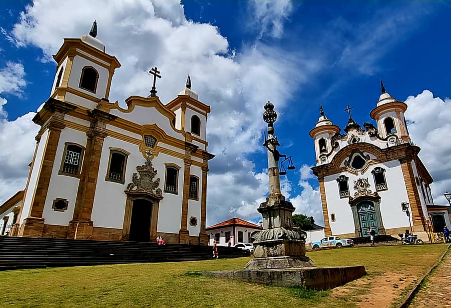 Praça Tiradentes - Mariana
