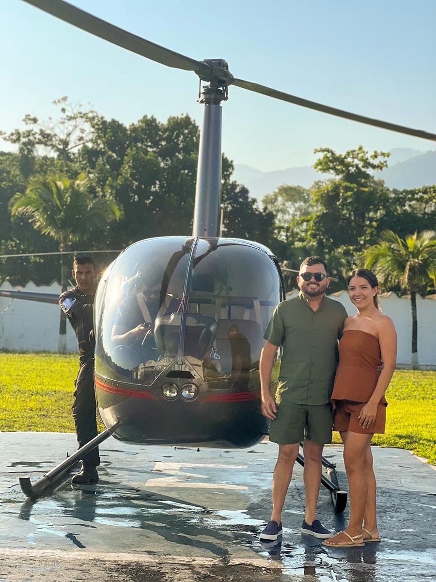 Voo panorâmico sem portas