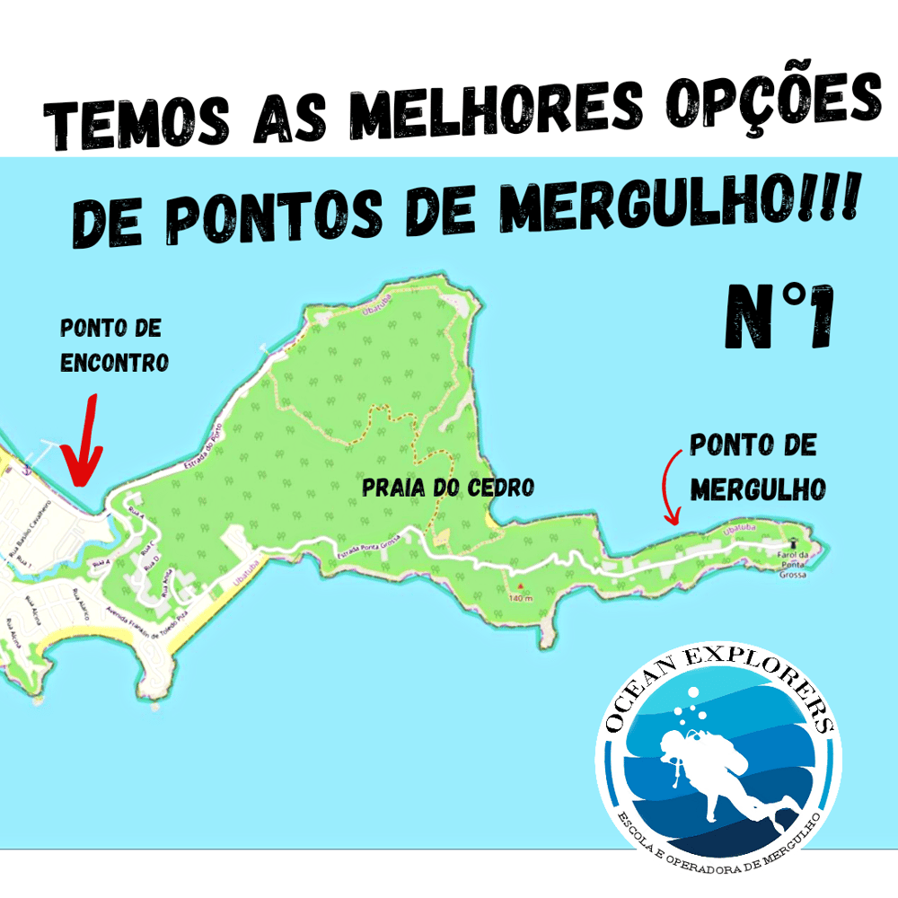 Mergulho para Credenciados - Praia do Cedro
