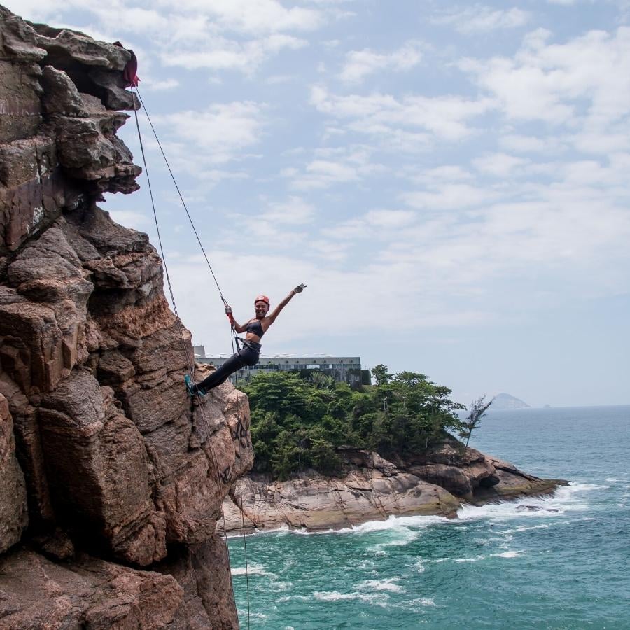 Rapel na Praia da Joatinga - RJ