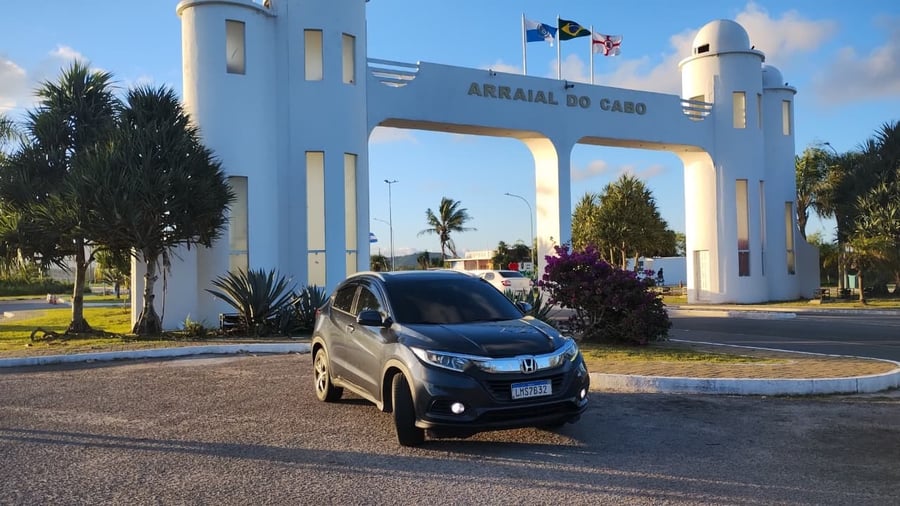 Llegando a Arraial do Cabo