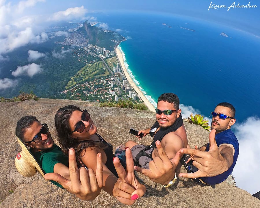 TRILHA PEDRA DA GÁVEA (via P4) - FINS DE SEMANA