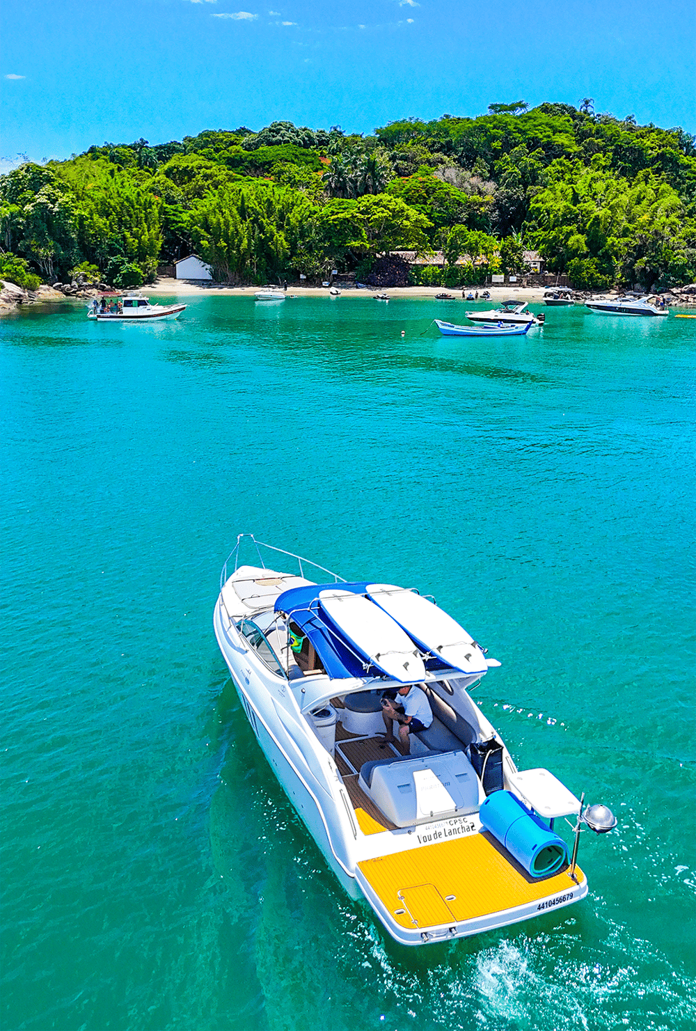 Baia Norte │Phantom 30 pés │11 Pessoas │VDL 4