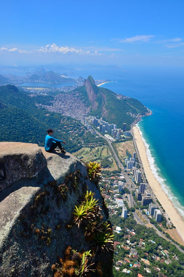 PEDRA DA GAVEA COM FILMAGEM DE DRONE 