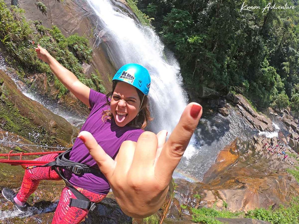 RAPEL CACHOEIRA VÉU DE NOIVAS (Guiamento VIP)