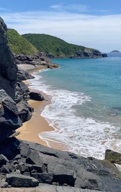 Trilha das Praias Selvagens