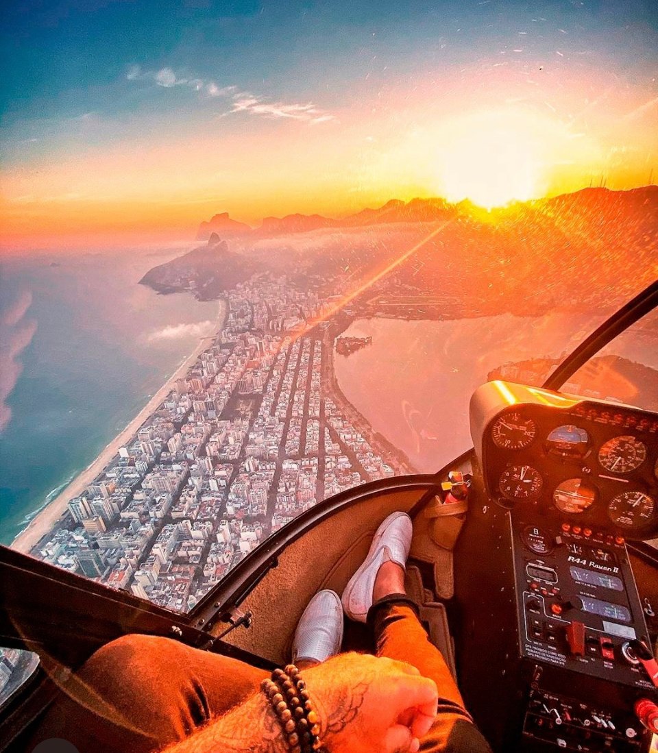 Vôo de Helicóptero no Rio de Janeiro