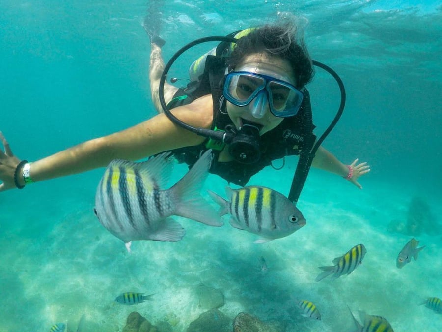 Mergulho com Cilindro em Porto de Galinhas