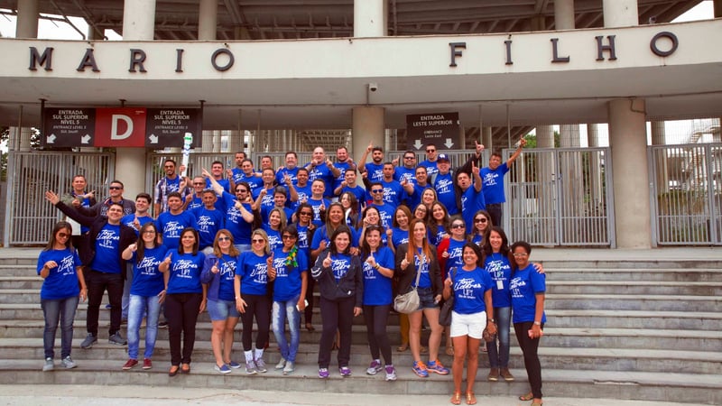 Estádio Maracanã - Grupo Líderes Master UP Line - Um Dia no Rio - Abr 2016