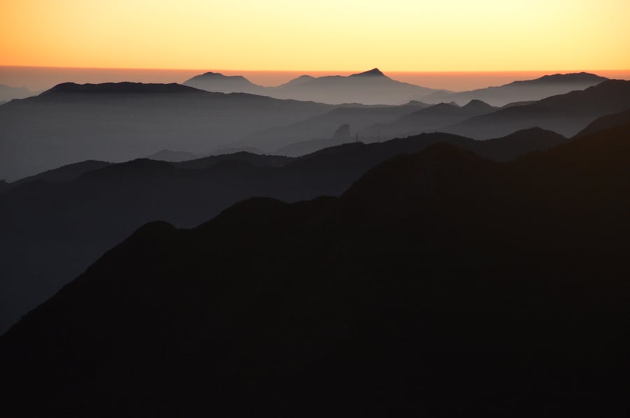 Visual ao amanhecer no Capim Amarelo