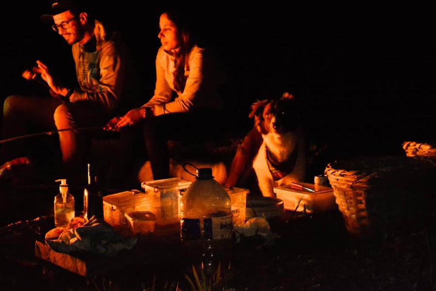 Camping de montanha pet friendly